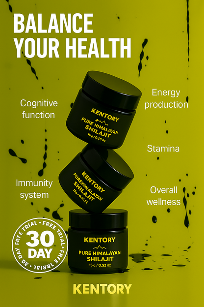 Kentory™️ Pure Shilajit Resin